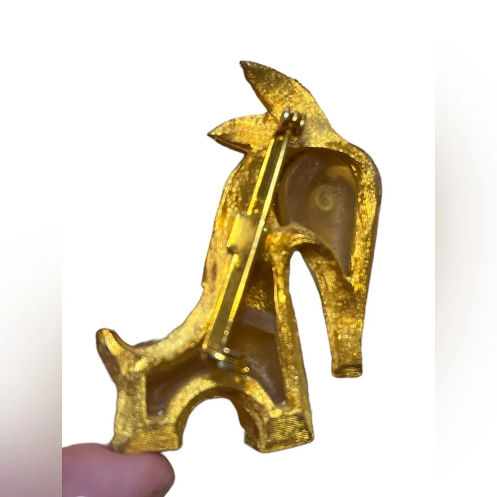 Hattie Carnegie Unsigned Anteater Brooch